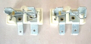 2 NEW genuine jaguar xjs front fog light lamp CERAMIC BULB HOLDER JLM10993 - Picture 1 of 3