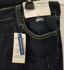 Arizona Jean Co NWT Superflex Jegging Mid Rise Slimmest Fit Juniors Size 19