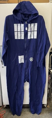 Doctor Who TARDIS Mono con Capucha Pijama Adulto Talla Única Cremallera Halloween/Dormir Foto 1 de 4