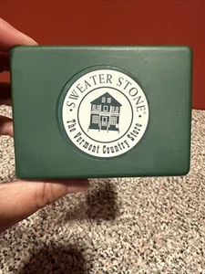 Sweater Stone With Storage Case The Vermont Country Store SH2 - Picture 1 of 7
