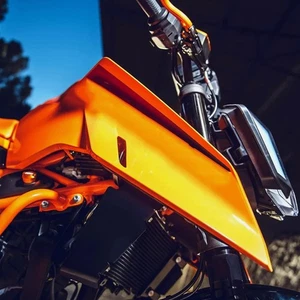 Para KTM 390 Duke 2024 2025 Negro Accesorios Radiador Guardabarros Protector Cubierta - Imagen 1 de 5