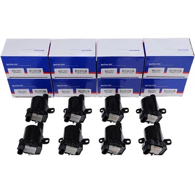 8PCS OEM Ignition Coils For Chevrolet G/M 5.3L 6.0L 4.8L BSC1251 D585 UF262 - Image 1 of 4