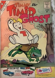 Timmy The Timid Ghost 23 Charlton 1960 Comic Book - Bild 1 von 12
