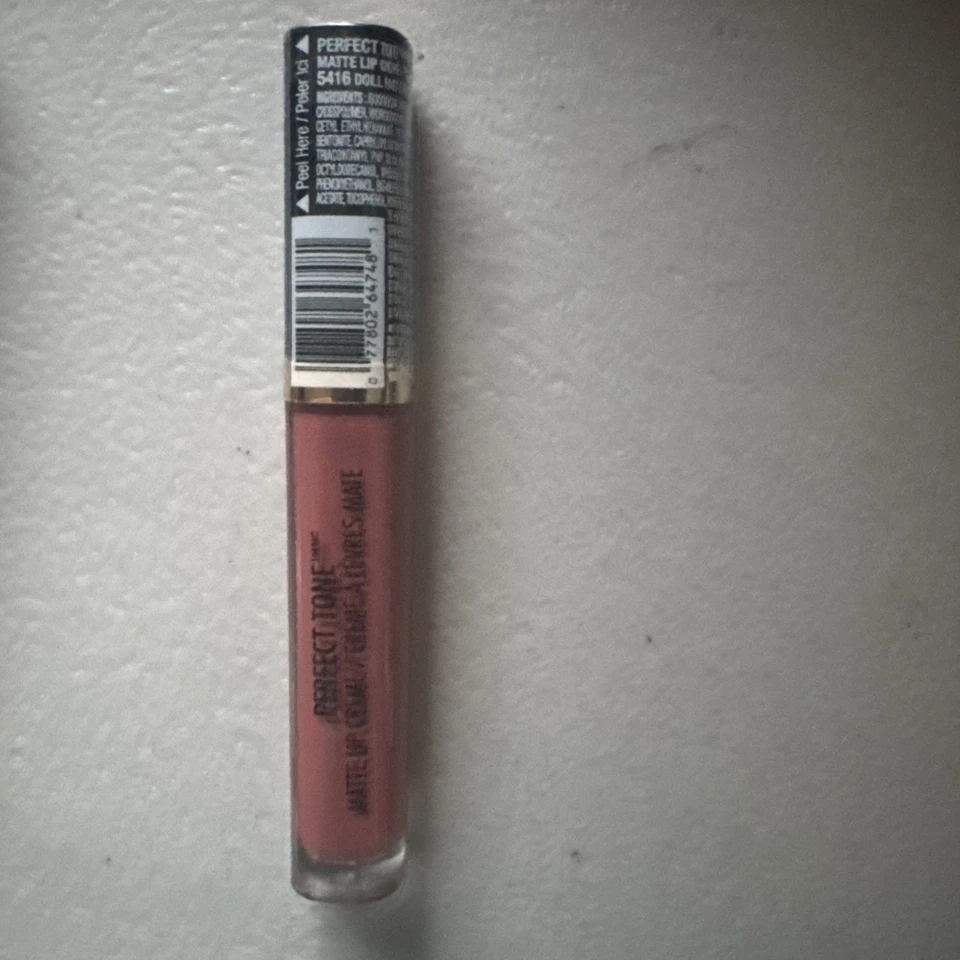 Black Radiance Tone Matte Lip Creme Doll Face 0.17 Ounce