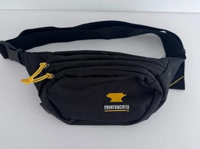 Mountainsmith The Fanny Pack Lumbar Negro Cordura Hebilla Lateral Usada en Excelente Condición Foto 1 de 4