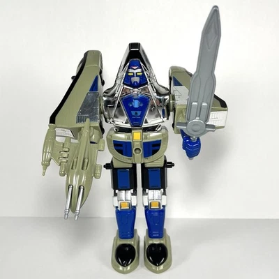2000 Bandai Power Rangers Time Force Megazord Code Blue 10072- Working-READ - Image 1 of 4
