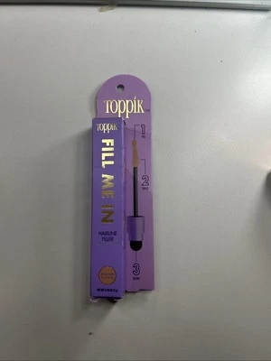 Lote de 2 Toppik Fill Me In Hairline Filler Rubio Medio 0.176 oz (5g) ea NUEVO Foto 1 de 2