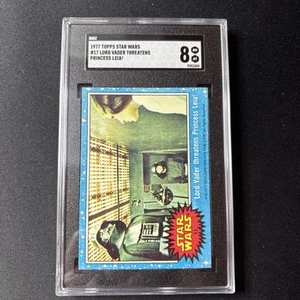1977 STAR WARS #17 LORD DARTH VADER THREATENS PRINCESS LEIA! SGC 8 - Picture 1 of 2