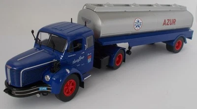 ODEON, BERLIET TLM 4x2 Transportes Olivier Leloup com tanque AZUR, 1/43, ODE068 - Imagem 1 de 4