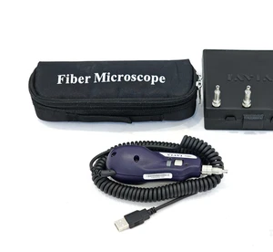 Viavi JDSU P5000i Fiber Scope & 2 Tips Patchcord PC+APC U25 2.5mm - Picture 1 of 4