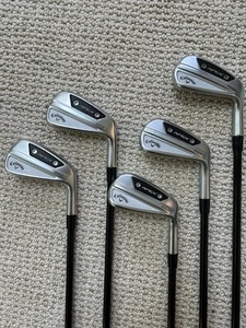 Callaway Apex Pro 2024 Forged irons 6-PW MMT 85g Regular Graphite RH Nearly New! - Picture 1 of 10
