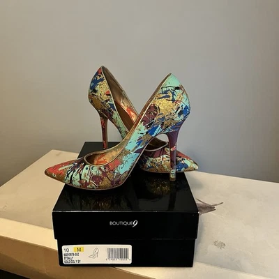 Tacones de aguja coloridos Foto 1 de 3