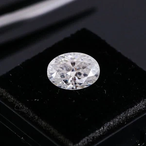 1-10pcs Oval Cut Hot Sale D Color VVS1 GRA 0.1-5ct for DIY Jewelry Making - Picture 1 of 19