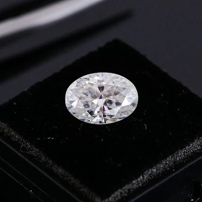 1-10pcs Oval Cut Hot Sale D Color VVS1 GRA 0.1-5ct for DIY Jewelry Making - Image 1 of 4