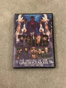 WWE Tomb Stone The History Of The Undertaker 3-Disc DVD Set *Tested, Working* - Picture 1 of 5