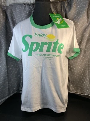 The Laundry Room Sprite 90’s Trademark Perfect Ringer Tee Size Med. NWT - Image 1 of 4