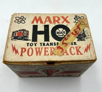 MARX POWER PACK Nº TRANSFORMADOR HO 6049 60 VATIOS - PROBADO Foto 1 de 4