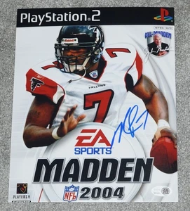 MICHAEL VICK Signed Atlanta Falcons MADDEN 8x10 Photo JSA witness COA WB852 - Picture 1 of 1