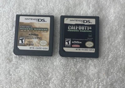 Call of Duty 4: Modern Warfare And Mobilized 2 Game Lot(Nintendo DS, 2007)Tested - Image 1 of 4