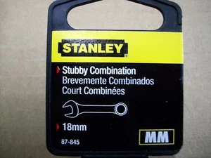 NUEVA LLAVE COMBINADA STANLEY STUBBY PULIDO COMPLETO MÉTRICA 18 mm - Imagen 1 de 3