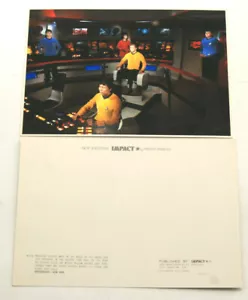 8 piezas 1979 Vintage Postal de Star Trek Set Mostrando Puente de los EE. UU. Enterprise - Imagen 1 de 6