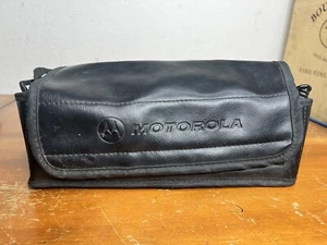 Vintage California Mobile Phone By Motorola W/ Leather Bag UnTested As Is Prop - Picture 1 of 10
