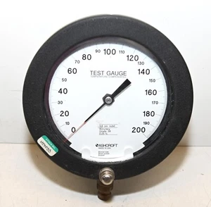 Ashcroft 0-200 PSI Test Gauge 3A Accuracy Grade .25% - Picture 1 of 2