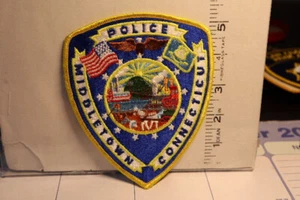 police patch  MIDDLETOWN POLICE CONNECTICUT - Picture 1 of 1