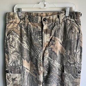 Vintage 80s Liberty RealTree Camouflage Cargo Pants Men’s 32x32 Made In USA