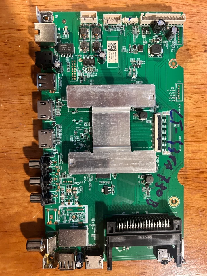 MAIN BOARD MB FOR JVC LT43CA790 B 43" LED TV MSD66830-ZC01-01 SCREEN:CC430LV2D - Image 1 of 1