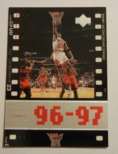 1998 Upper Deck Michael Jordan Living Legend Basketball Card #104 HOF 96-97 NMT - Bild 1 von 6