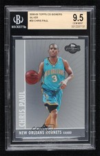 2008-09 Topps Co-Signers Silver /199 Chris Paul #30 BGS 9.5 GEM MINT