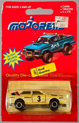 Vintage Majorette Audi Quattro Bosch Michelin / #221 / Made in France - Image 1 of 4