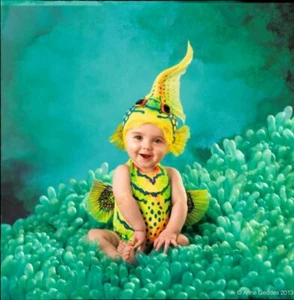 Princess Paradise Infant Baby's Anne Geddes Tropical Fish Halloween Costume 12M - Picture 1 of 1