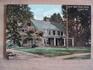 Greenwich CT Connecticut General Israel Putnam Cottage Anfang 1900 Postkarte - Bild 1 von 2