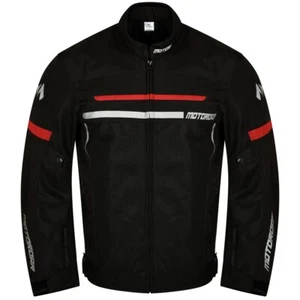 Herren Motorrad Motorrad Cordura Textil Racing Jacke - Bild 1 von 11