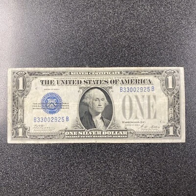 1928A $1 Silver Certificate Funny Back Note - Very Fine - Image 1 of 2