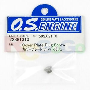 COVER PLATE PLUG SCREW 50SX,91FX # OS22881310 **O.S. Engines Genuine Parts**