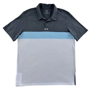 Polo de golf Oakley gris/azul/blanco XL - Imagen 1 de 6