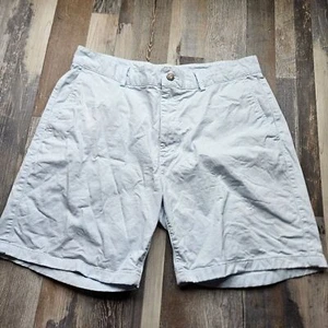 Flint And Tinder Chino Flat Front Shorts 34x7 Light Blue - Picture 1 of 4