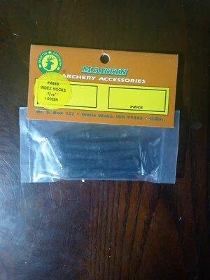 Martin Archery Accessories5/16 Index Nocks 1 Dozen - Image 1 of 4