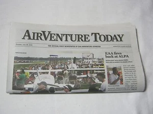 AirVenture Today EAA 2015 Luftfahrtzeitung So 26. Juli - Bild 1 von 2
