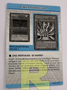 MISSPRINT (Golem di Lava 1500-1200) Carta Strategia 7 ® DP05-IT07 ® Italiano EX - Picture 1 of 4