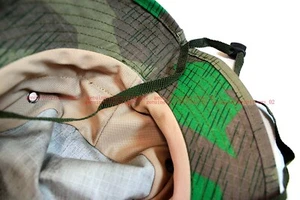 Raro Sombrero Boonie Camuflaje Dividido Alemán Personalizado Forro de Tela de Secado Rápido 7-1/8 - Imagen 1 de 4