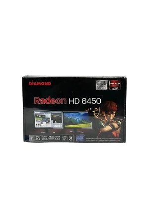 Diamond AMD Radeon HD 6450 (6450PE31G) 1GB GDDR3 HDMI PCI Video Card - Image 1 of 3