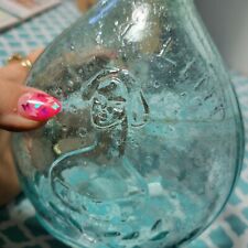 1850s ORIGINAL JENNY LIND FISLERVILLE GLASS WORKS OPEN PONTIL GI-107 FLASK CRUDE