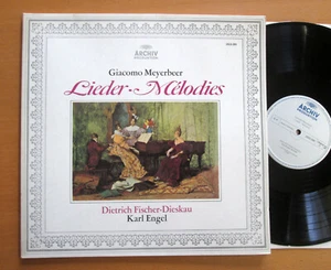 ARCHIV 2533 295 Meyerbeer Lieder Fischer-Dieskau Karl Engel NEAR MINT Gatefold - Bild 1 von 5