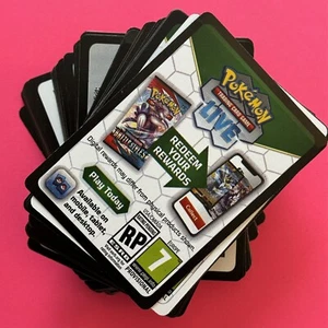 Pokemon Code Cards (x100) Unused - Picture 1 of 2