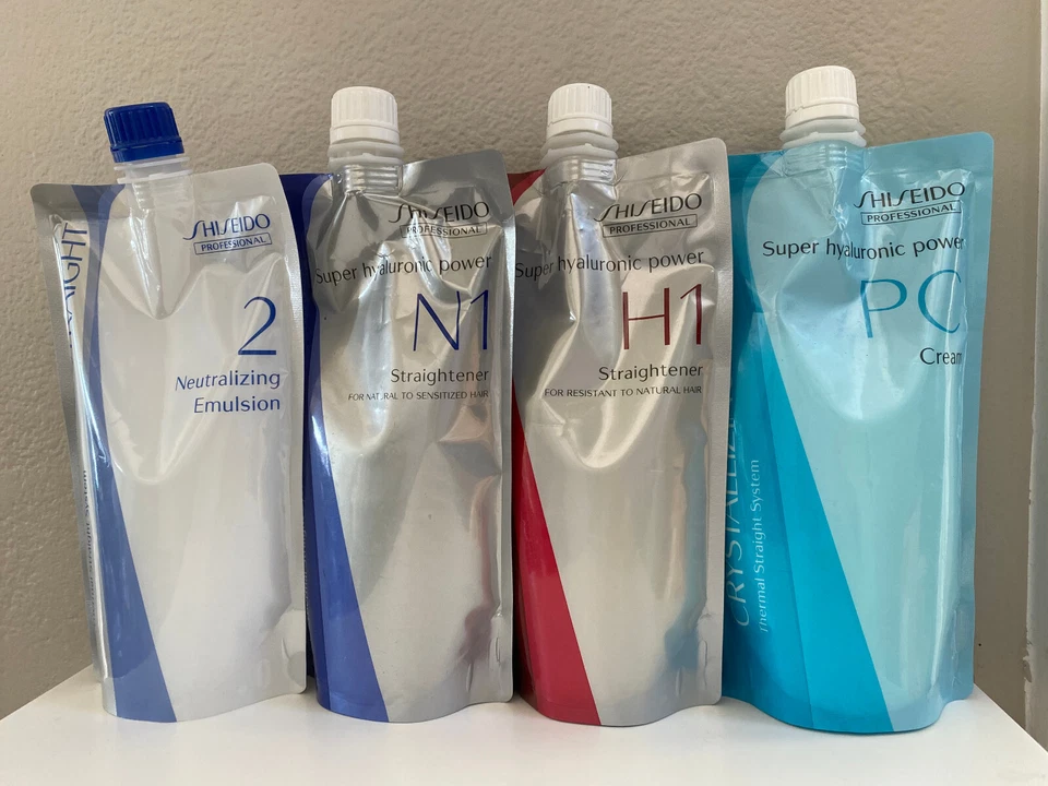 Shiseido Straight Hair Set Straightener & Neutralizer, 2 + N1 + H1 + PC - Image 1 of 1