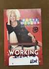Bette Midler? Tour Concert Backstage Pass Wristband Sticker Nyc Msg Badge 1